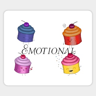 Emotional Lil Cupcakes Magnet